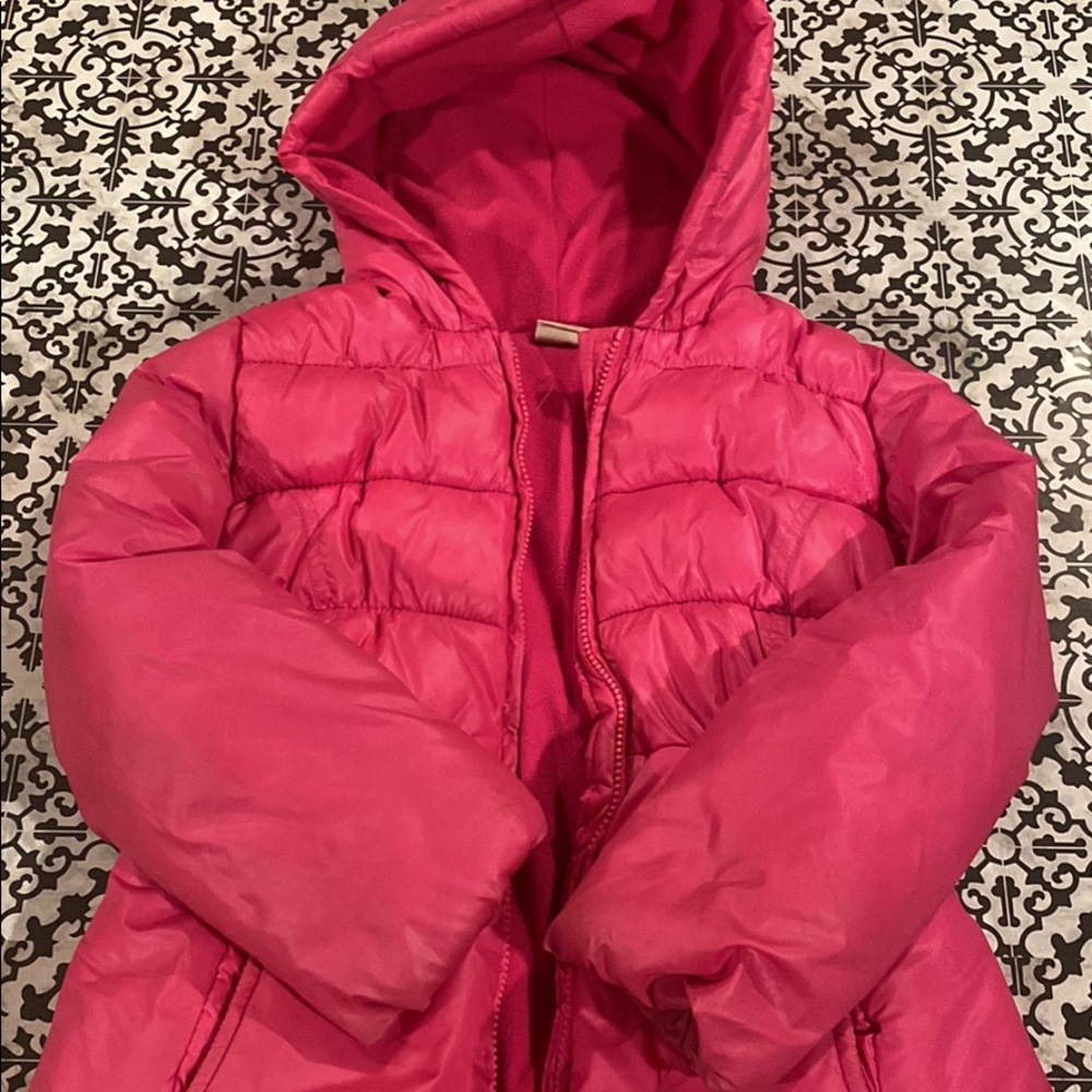Crazy8 Girls Pink winter jacket size 7/8